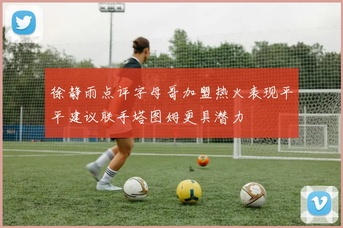 徐静雨点评字母哥加盟热火表现平平建议联手塔图姆更具潜力